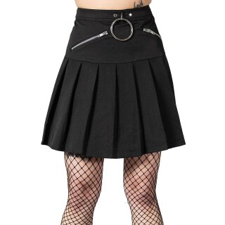 Killstar Pleated Mini Skirt - No Lip