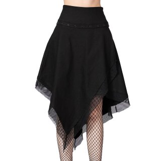 Killstar Asymmetrical Skirt - Catryna