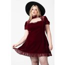 Killstar Velvet Mini Dress - Julienne Blood
