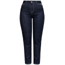 Queen Kerosin Jeans Trousers - Western Flowers W27 / L32