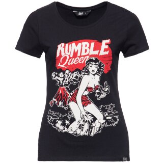 Queen Kerosin T-Shirt -  Rumble Queen Black