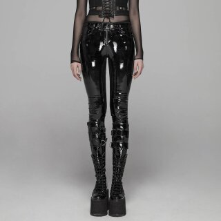 Punk Rave Gloss Trousers - Toxica S