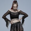 Punk Rave Gothic Top - Shadows Song