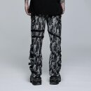 Punk Rave Jeans Trousers - City Camouflage
