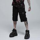 Punk Rave 2-in-1 Jeans / Shorts - Mad Man S