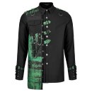 Punk Rave Gothic Shirt - Anti Everything Green XL
