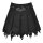 Dark In Love Mini Skirt - Tattered