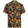 King Kerosin Hawaii Shirt - Hibiscus Black 4XL