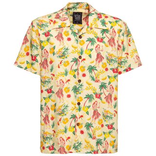 King Kerosin Hawaii Shirt - Hula XXL