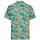 King Kerosin Hawaii Shirt - Hibiscus Blue S