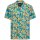 King Kerosin Hawaii Shirt - Hibiscus Blue 3XL