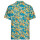 King Kerosin Hawaii Shirt - Hibiscus Blue 5XL