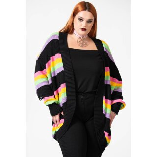 Killstar abrir chaqueta - Rainbow Knit