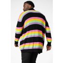 Killstar abrir chaqueta - Rainbow Knit