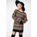 Killstar Knit Sweater - Rainbow Warrior S