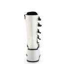 Demonia Plateaustiefel - Damned-225 White