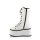 DemoniaCult Plateaustiefel - Damned-225 White