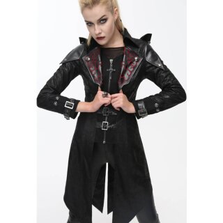 Devil Fashion Coat - Prophetess Black S