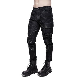 Devil Fashion Jeans Trousers - Organised Chaos
