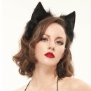 Devil Fashion Haarreif - Shadow Cat