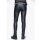 Devil Fashion Faux-Leather Trousers - Strisce