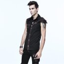 Devil Fashion Gothic Shirt - Cross Me Steampunk S