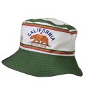 King Kerosin reversible Bucket Hat - Cal Bear