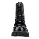 Angry Itch Leather Boots - 8-Eye Ranger Patent 38