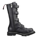 Angry Itch Bottes en cuir - 14-Hole 5-Buckle