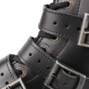 Angry Itch Bottes en cuir - 14-Hole 5-Buckle