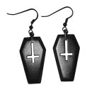 The Rock Shop Earrings - Coffin Cross