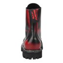 Angry Itch Lederstiefel - 8-Loch Ranger Rub-Off Red 38