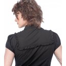 Queen Of Darkness Bluse - Ruffle Shirt