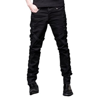 Queen Of Darkness Jeans Hose - Bandage