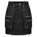 Punk Rave Mini Skirt - Techwear