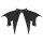 Punk Rave Collar - Raven Bat