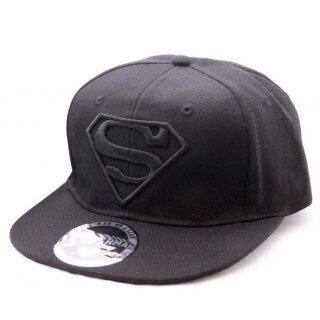 Superman Casquette  - Black Logo