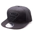 Superman Snapback Cap - Black Logo