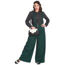 Banned Retro Pantalones de Marlene - Diamond Verde