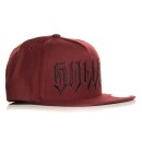 Sullen Clothing Casquette Snapback - Straight Up Maroon