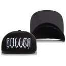 Sullen Clothing Snapback Cap - Straight Up Black