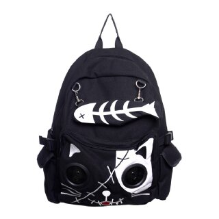 Banned  Backpack with Speakers - Cat