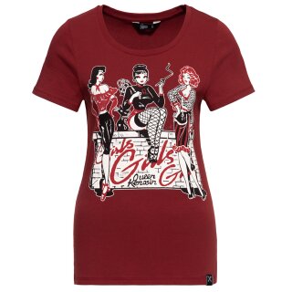 Queen Kerosin T-Shirt - Girls Girls Girls Terra