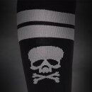 Hyraw Socken - Skull Knee Grey