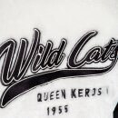 Queen Kerosin Faux-Fur College Jacket - Wild Cats