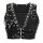Devil Fashion Crop Top - Heavy Metal Vest