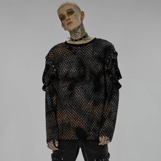 Punk Rave Sweatshirt - Intergalactic Dystopia S/M