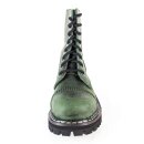 Angry Itch Leather Boots - 8-Eye Ranger Vintage Green