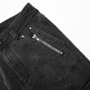 Punk Rave Jeans Trousers - Wolveshire 3XL