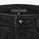 Punk Rave Jeans Trousers - Wolveshire 3XL